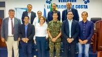 Câmara de Vereadores recebe novo comandante do Exército em Cruzeiro do Sul