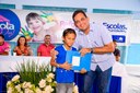Romário Tavares participa de aula inaugural do ano letivo nas escolas municipais Romário Tavares participa de aula inaugural do ano letivo nas escolas municipais