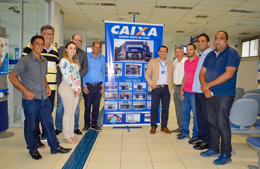 Superintendente da Caixa Econômica Federal recebe Vereadores de Cruzeiro do Sul