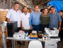 Vereadores participam de entrega de equipamentos à Secretária de Saúde