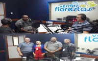 Presidente da Câmara de Vereadores concede entrevista na Rádio Verdes Florestas