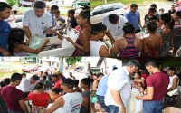 Vereador Marivaldo Figueiredo faz doações de Peixes para famílias carentes