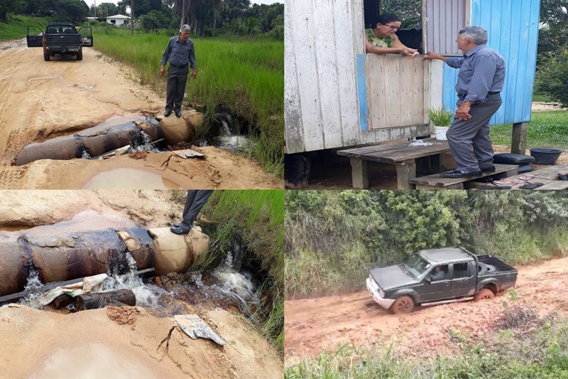 Vereador Ocenir Maciel visita Ramal do Japãozinho e Vila Santa Luzia do Pentencoste